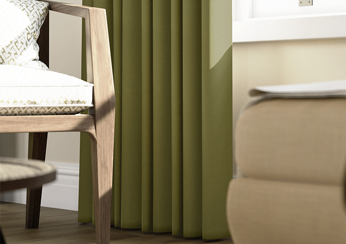 Ascot, Muted Green - Made to Measure Curtains - Image 5